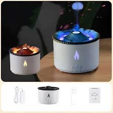 火山型卓上加湿器 - アロマ&空気清浄機