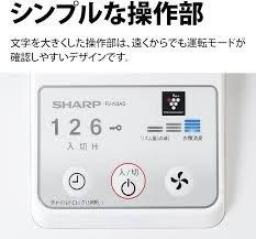 シャープ PJ-N3AS-W リビングファン リモコン付き プラズマクラスター7000