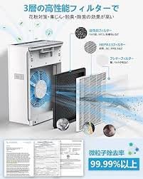 Amazon | 強力空気清浄機【50畳・花粉対策・静音】