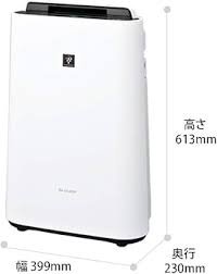 シャープ プラズマクラスター加湿空気清浄機 KC-L50-W